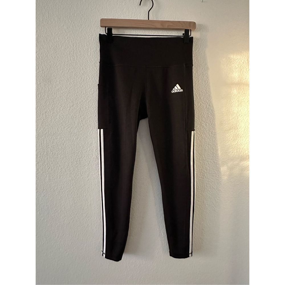 Adidas Aeroready leggings black with 3 stripes